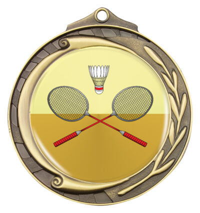 Wreath Medal Badminton