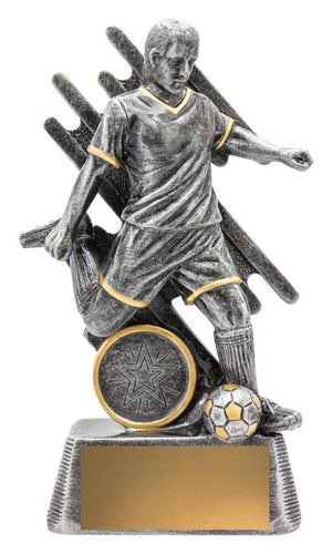 Zoom Series Football Male trophy - eagle rise sports