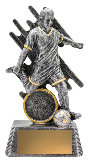 Zoom Series Football Male trophy - eagle rise sports