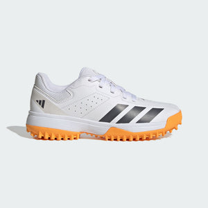 Shop adidas Howzat Spikeless Junior Cricket Shoes. Features a full pimpled rubber outsole for traction on hard grounds, mesh tongue, and moisture control.