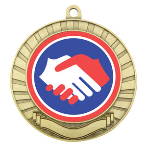 Eco_Scroll_Handshake_Novelt_Medals 