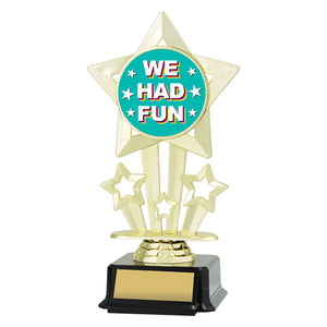 Icon Star - We Had Fun Novelty Trophies