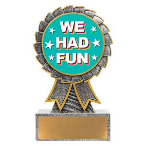 Aster - We Had Fun Novelty Trophies