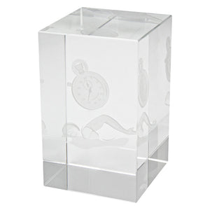Swim-Crystal-Block-Award