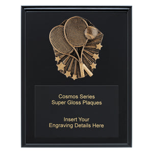 Cosmos Super Plaque - Tennis Trophies