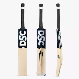 Dominating power with the DSC BLAK 300 English Willow Bat. Features Grade 2 willow, a low blade profile, and big edges for front-foot players. Buy now!
