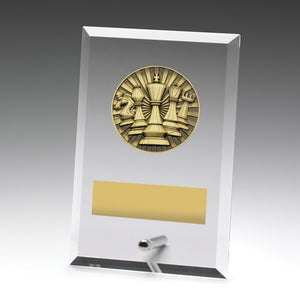 Glass Plaques - Chess