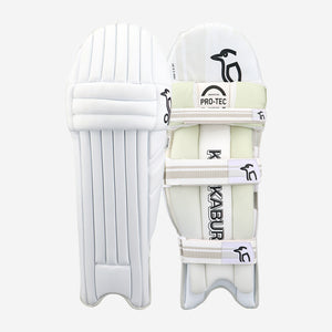 Protect your legs with Kookaburra Pro 3.0 Slim Fit Batting Pads. Tailored for smaller frames with Pro Tec knee rolls, 3-piece bolsters, and extended side wings.