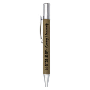 Leatherette Pen - Khaki
