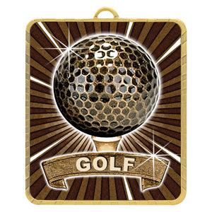 Gold Lynx Medal - Golf