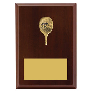 Wooden Spoon Plaque Novelty Trophies