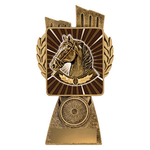 Antique_Gold_Lynx_Horse_Trophies