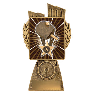 Antique-Gold-Lynx-Table-Tennis- Trophies 