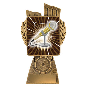 Antique Gold Lynx - Public Speaking Academic Trophies
