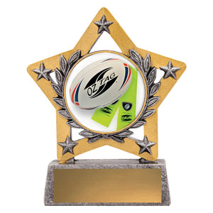 Mini Star Colour - Tag Trophies