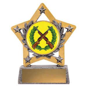 Mini-Star-Colour-Rifles-Shooting- Trophies 