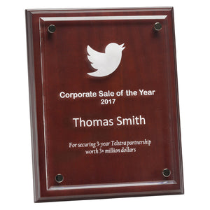 Floating Acrylic Plaque