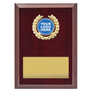 Laurel Logo Plaque - Rosewood Gloss