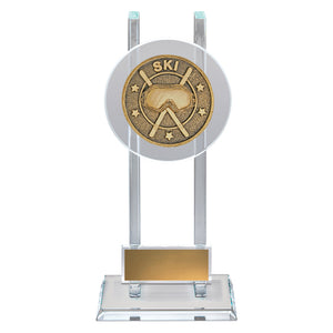 Skiing-Spartan-Glass-Snow-Sport- Trophies 