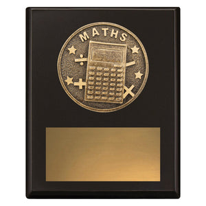 Challenge Plaque - Maths Academic Trophies