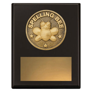 Challenge Plaque - Spelling Bee Academic Trophies