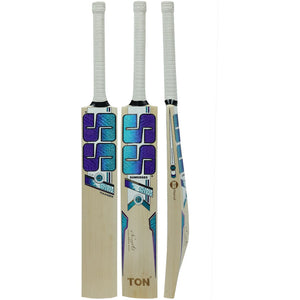 Unleash consistent power with the SS TON SKY Thundez Cricket Bat. Crafted from Grade 4 English Willow with a mid-to-low profile & thick edges. Buy online!