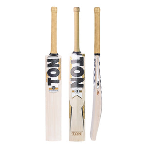 Master the crease with the TON Legend Grade 1 English Willow Cricket Bat. Features clean straight grains, massive edges, and supreme pickup. Buy online today!