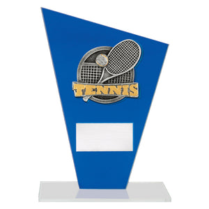 Cobalt Glass - Tennis Trophies
