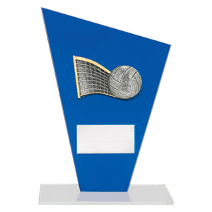 Cobalt-Glass-Volleyball-Trophies 