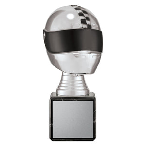 Silver_3D_Helmet_Motorsport_Trophies