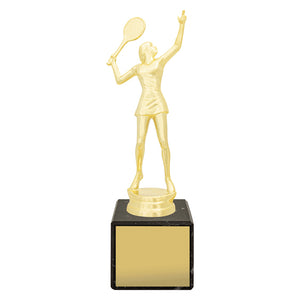 Marble Column - Female Tennis Trophies