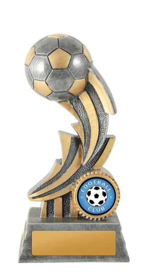 Thunderbolt Football trophy - eagle rise sports