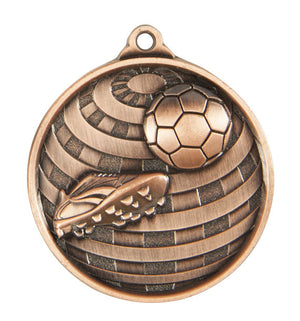 Global Medal-Football medal - eagle rise sports