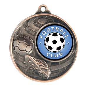 Global Medal -Football + 25mm insert - eagle rise sports