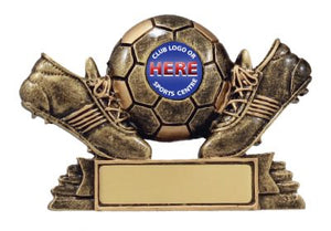 Football Mini Theme trophy - eagle rise sports