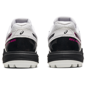 Asics Gel Peake GS (White/Black) - Rubber Cricket Shoe (Juniors)
