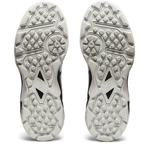 Asics Gel Peake GS (White/Black) - Rubber Cricket Shoe (Juniors)