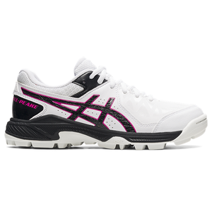 Asics Gel Peake GS (White/Black) - Rubber Cricket Shoe (Juniors)