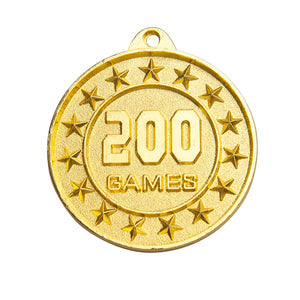 200 Games medal