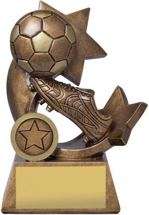 2 Stars Football Trophies