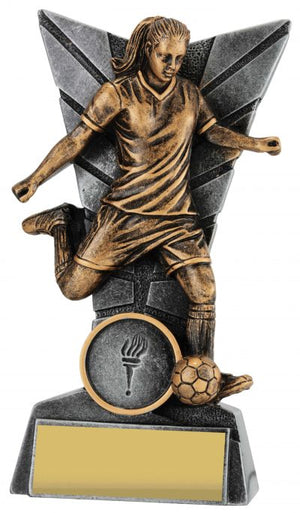 Football Female Delta trophy - eagle rise sports