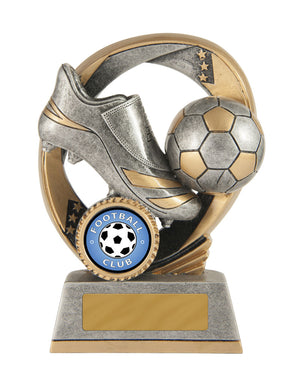 Elliptical - football trophy - eagle rise sports