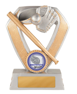 Shield Series - Baseball trophy - eagle rise sports