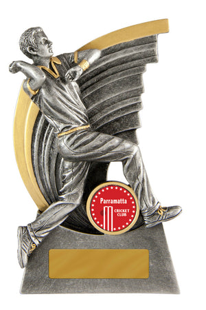 Kaboom Bowler trophy - eagle rise sports