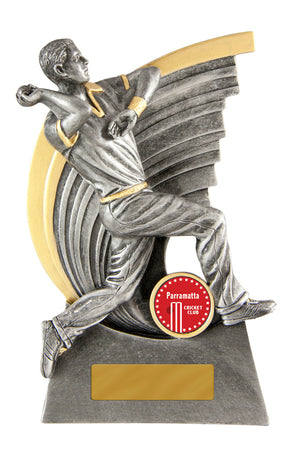 Kaboom Bowler trophy - eagle rise sports