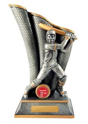 Wave Batsman Male trophy - eagle rise sports