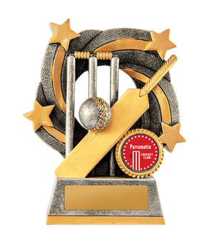 Typhoon Series - Cricket trophy - eagle rise sports