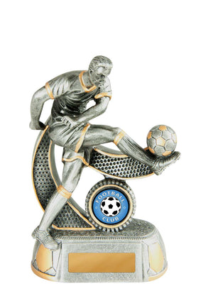 Mega Star-Football Male trophy - eagle rise sports