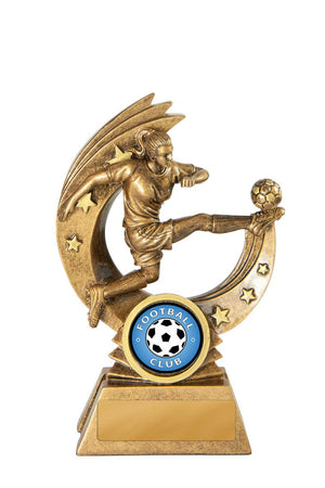 Legacy Series - Football Female trophy - eagle rise sports