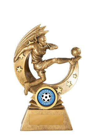 Legacy Series - Football Female trophy - eagle rise sports